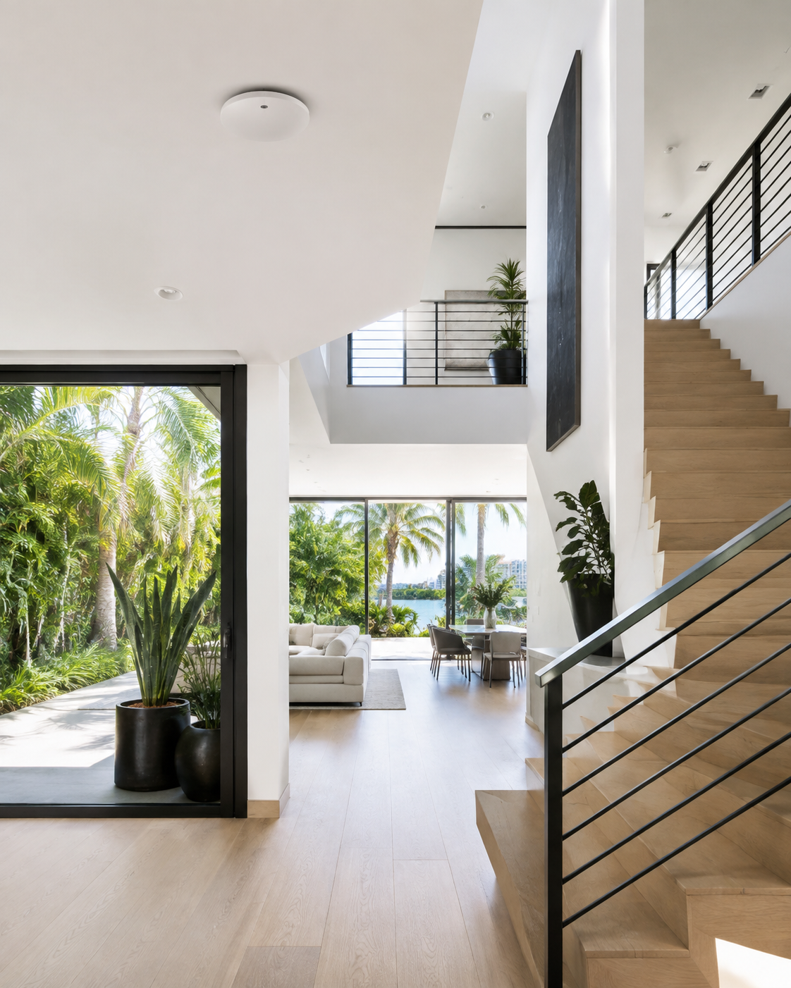 Elegant South Florida smart home interior